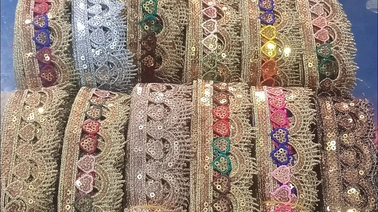 Online Shopping Whole Sale Rates | Lace  Whole Sale Market | Fancy Lace Market | Indian Laces .