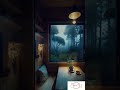 Rainfall and Cabin Serenity | Nature's Calm
