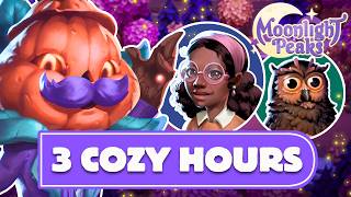 3 COZY HOURS OF AUTUMN IN MOONLIGHT PEAKS + NEW PATCH 🌙🍂🎃
