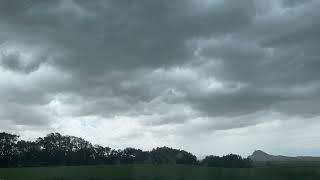 Timelapse of rain cloud forming.