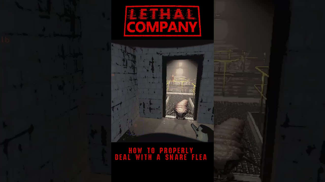 snare fleas seriously suck. | Lethal Company