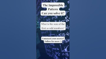 The Impossible Pattern Puzzle — Can you solve it? #iqtest