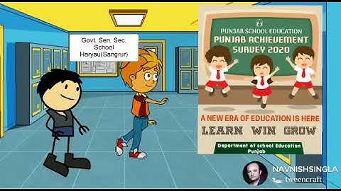 Animated video for Punjab Achievement Survey 2020
