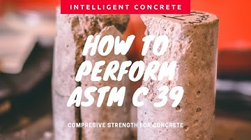 How to Perform ASTM C 39 for Concrete Compressive Strength - Vlog 649