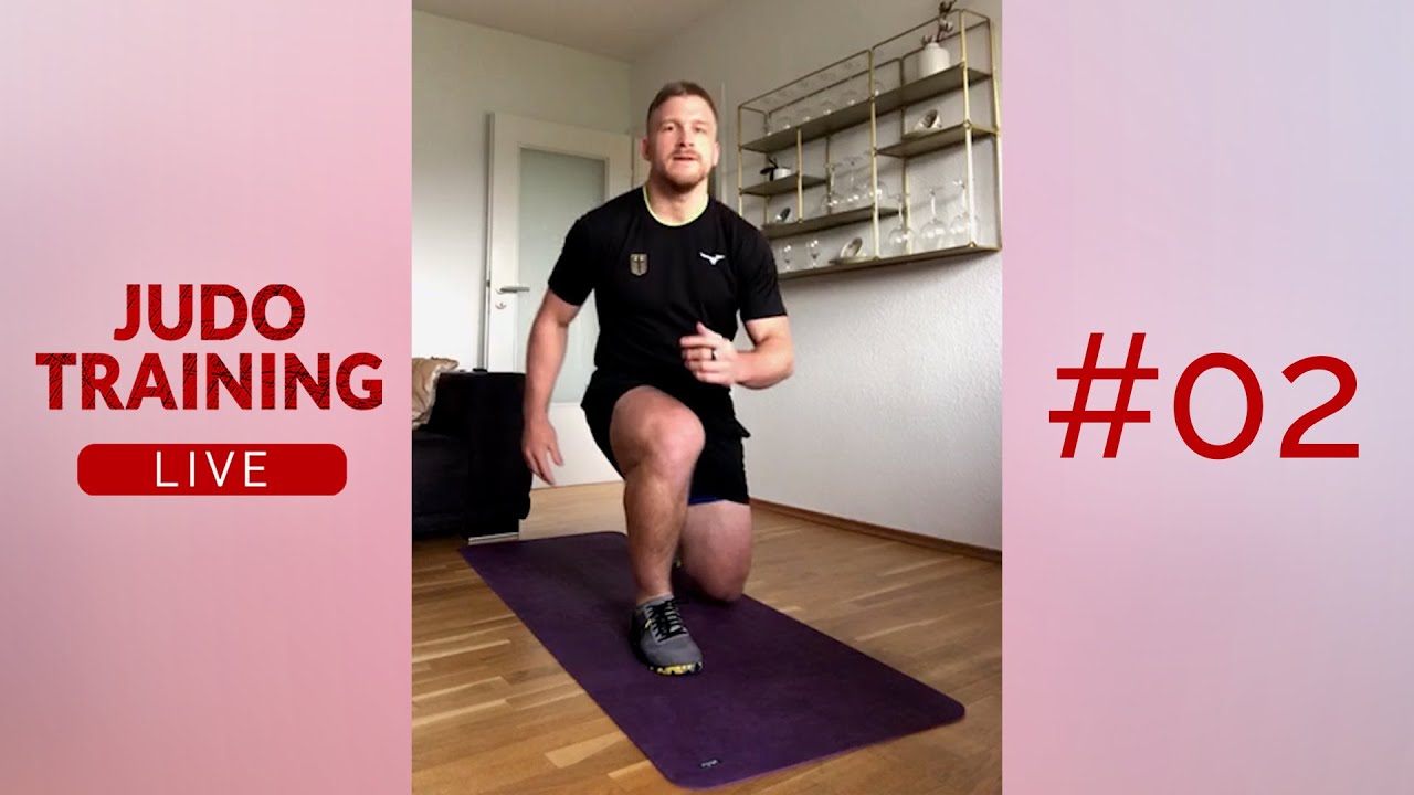Ganzkörper Workout mit Simon Schnell #2 Judo Training LIVE
