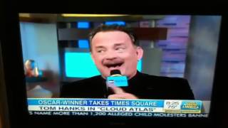 Tom Hanks Swears Live On Good Morning America