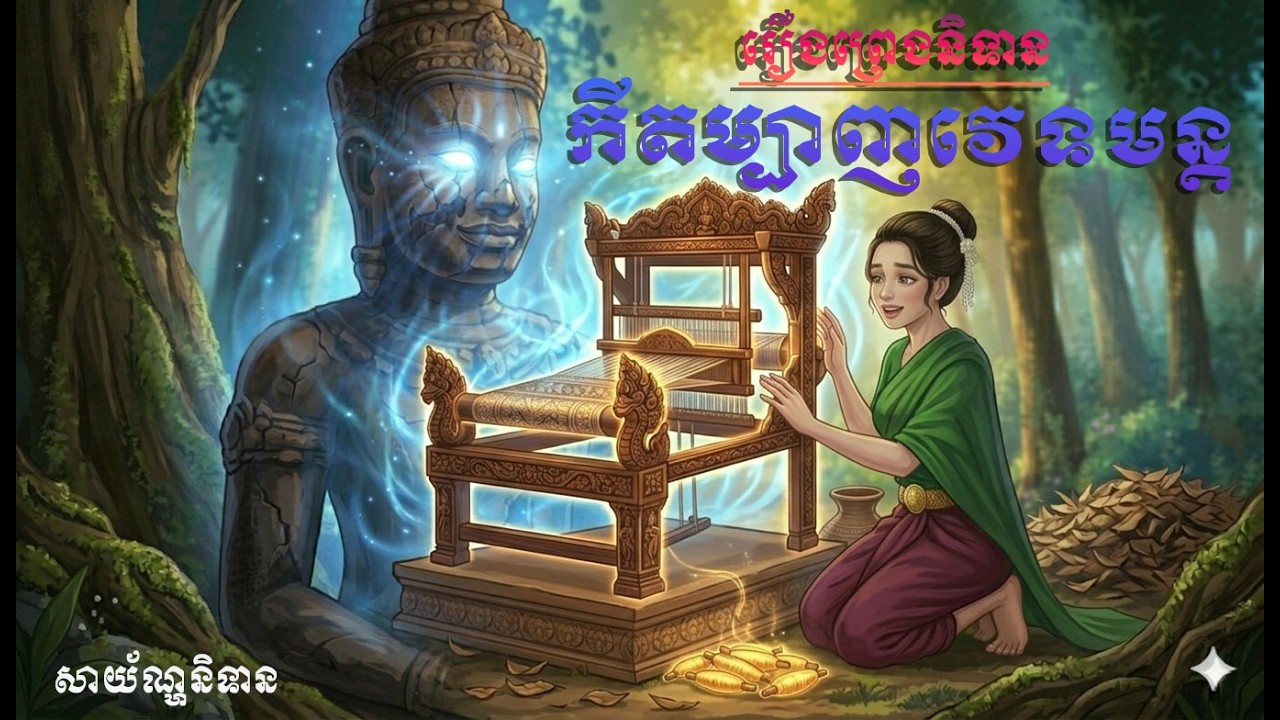 រឿង កីតម្បាញវេទមន្ត  Khmer Fairy Tale