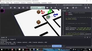 LABORATORIO 2 - WEBOTS - EJERCICIO 4, 5