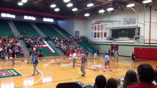 2015- LCHS senior's boys class cheer part 1
