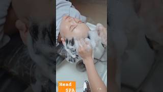 Chunzahi herbal soup head spa technique #relievestress #herbalsoup #relax #soup
