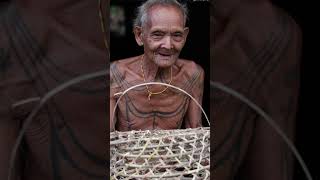 LIVING WITH AN ANCIENT TRIBE IN THE JUNGLE #indonesia #mentawai #shorts