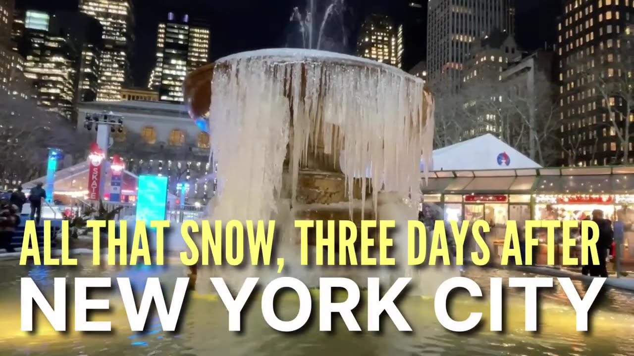 Midtown Manhattan – 3 Days After the January 25, 2026 Snowfall