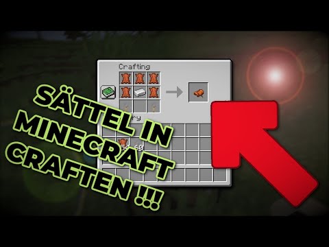 Video: Können Sättel in Minecraft hergestellt werden?