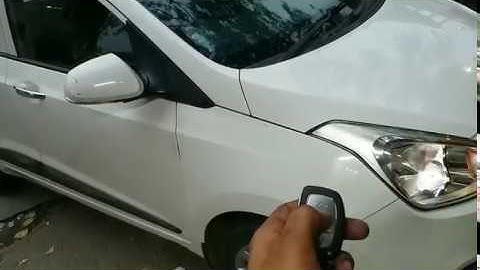 HYUNDAI GRAND I10 SMART KEY REMOTE COPY BY  KD X2