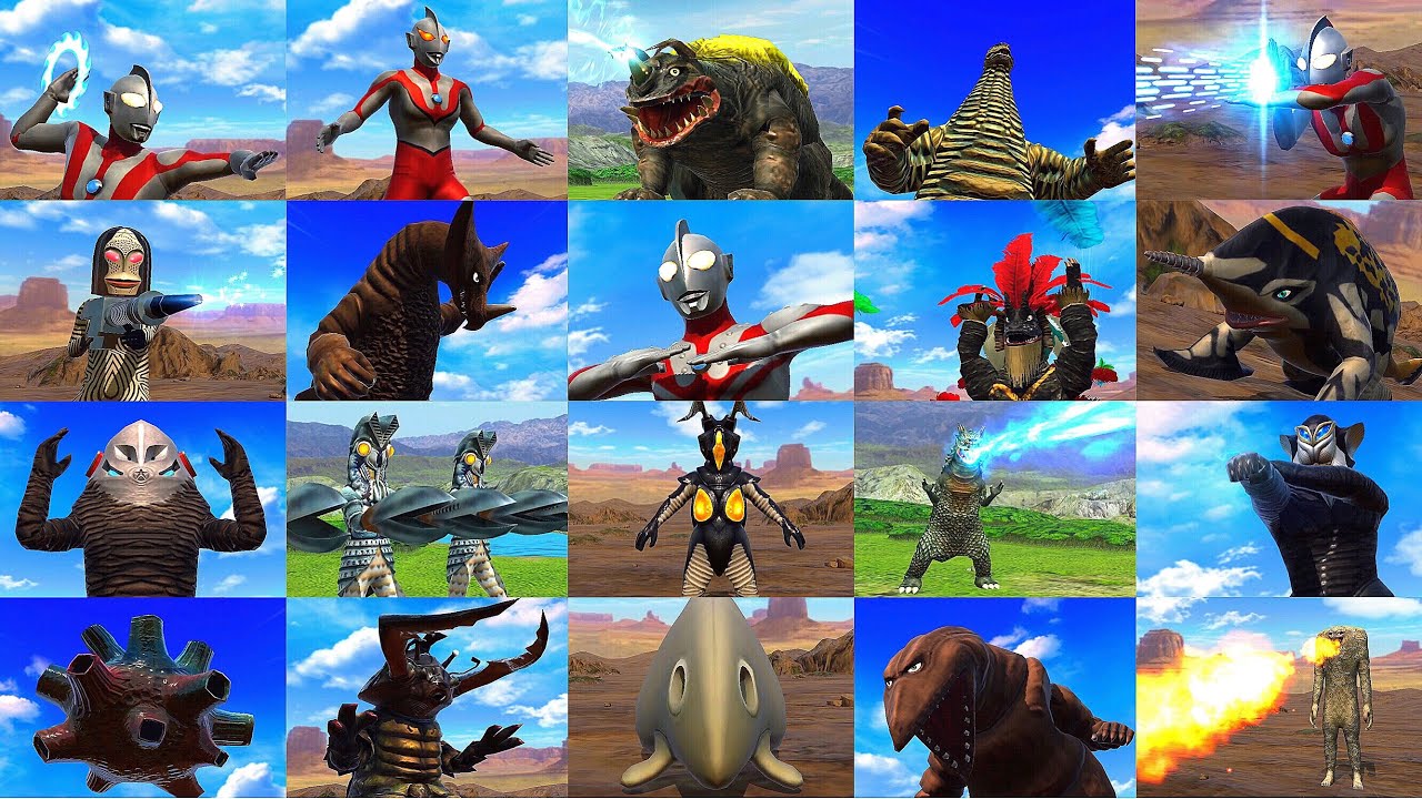 【ウルバト必殺技集 ウルトラマン編】バトル中の必殺技集だ！【ウルトラ怪獣バトルブリーダーズ】Ultraman