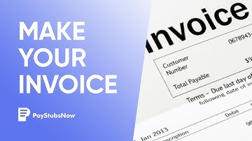 Invoice Generator to Make Instant Invoices Now | Pay Stubs Now