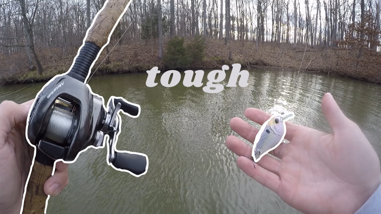 Tough Winter Bass Fishing
