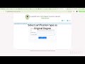 Pending OD(Original Degree) List Check & Edit (Re-Upload) Process.