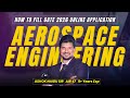 HOW TO FILL GATE 2026 APPLICATION FORM (AEROSPACE ENGINEERING) | GATE AEROSPACE ACADEMY | GAA |