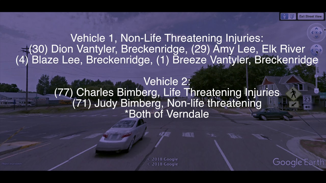 Six People, Including Children Injured In 2-Vehicle Crash At Verndale ...