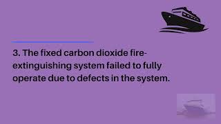 Aux Engine Room Fire