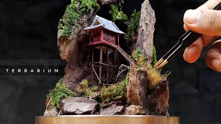 how to make mini garden in glass【Terrarium/Japanese garden/diorama】 by 木根  Mugen Woong  312,232 views 3 years ago 9 minutes, 14 seconds