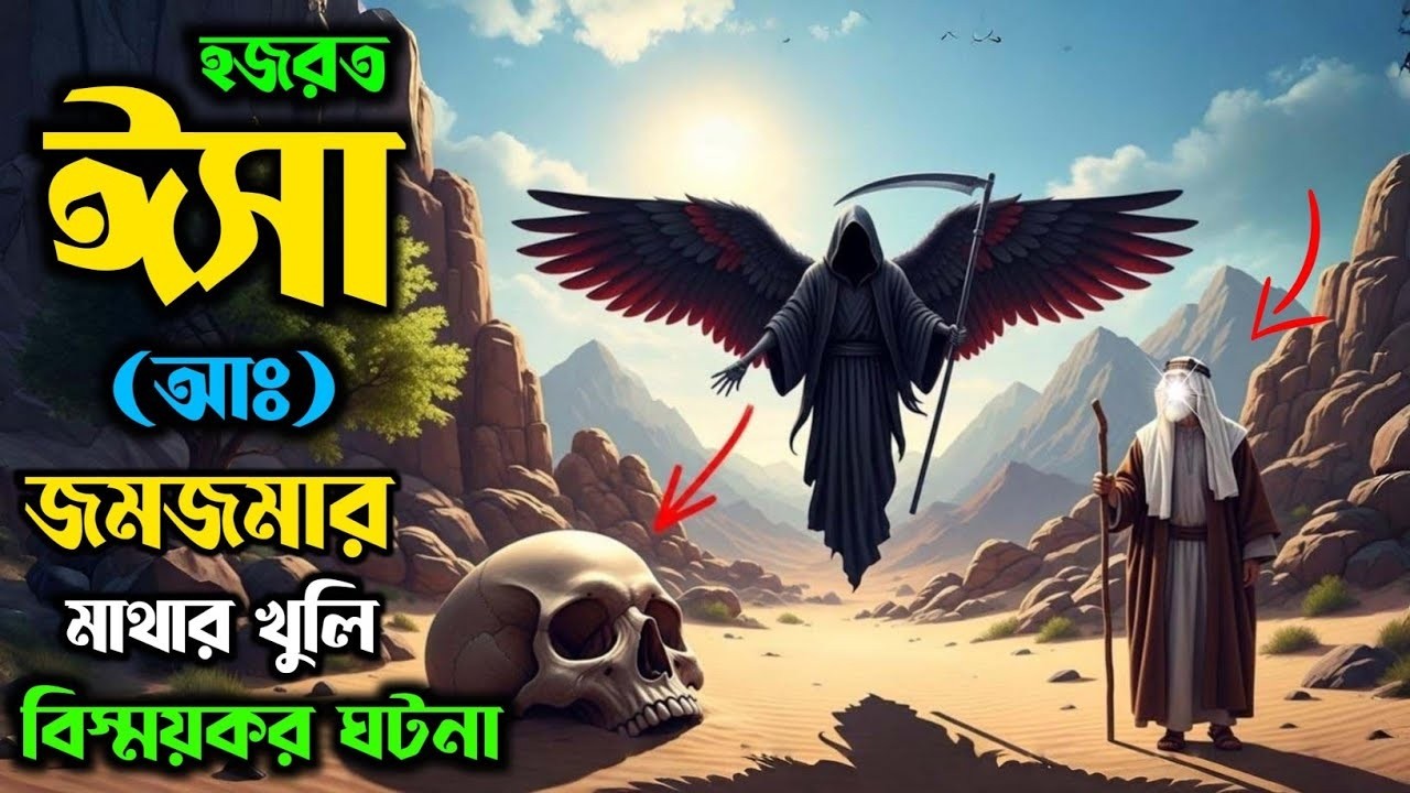 হযরত ঈসা আঃ এবং মাথার খুলির সাথে কথা বলার বিষ্ময়কর ঘটনা | Islamic Story Bangla