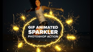 Gif Animated Sparkle Photoshop Action Tutorial