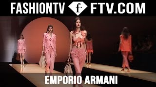 Emporio Armani Spring 2016 Collection At Milan Fashion Week Mfw Ftv