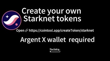 THE ULTIMATE GUIDE TO Starknet Token Creator | No-Code & Cheap ☑️