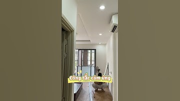 Công Tắc Cảm Ứng Thông Minh - Chạm bật tắt vô cùng nhạy hoặc có thể điều khiển ngay trên điện thoại