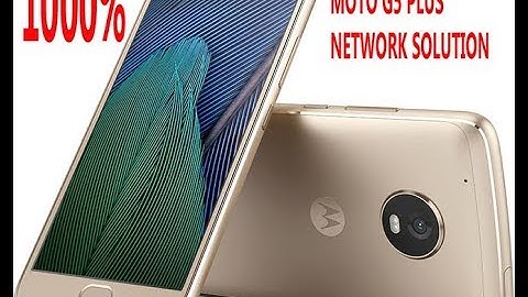 Motorola no service solution 2019