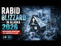 RABID BLIZZARD in Alaska 2026 years for sleeping. NIGHTMARISH SNOWSTORM in a mountain village