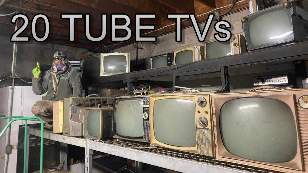 Testing 20 Vintage Tube Television Picture Tube Pickup Analysis Tv Sets And Radios