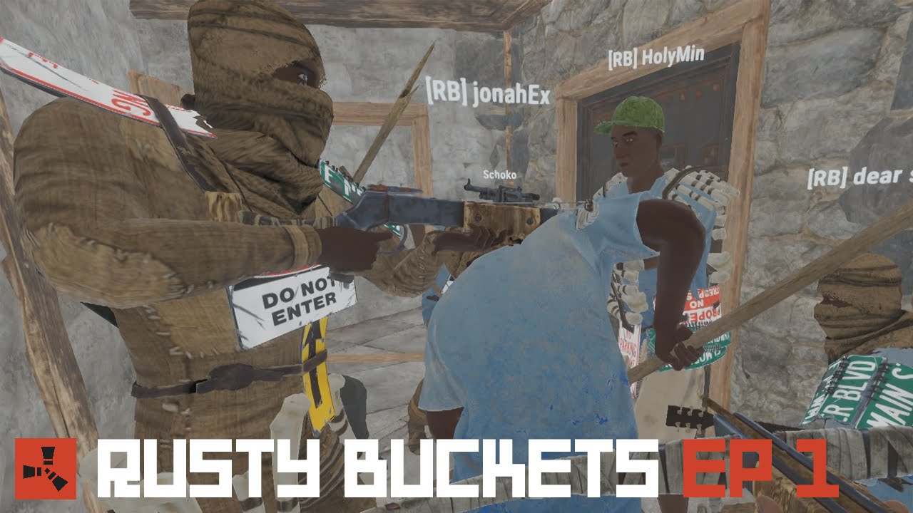 Rust Rusty Buckets Episode 1, Fresh Wipe! YouTube