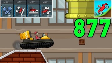 Hill Climb Racing - HOVERCRAFT in FACTORY  - Gameplay Walkthrough Part 877 (Android,iOS)
