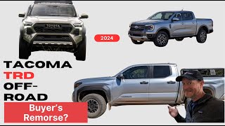 6 Weeks with My 2024 Tacoma TRD Off-Road - Do I Regret Not Getting the Hybrid or Ranger?