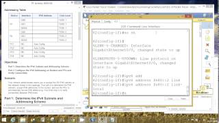 CCNA 1 Packet Tracer Activity 9.3.1.4 solution