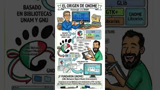 El escritorio de Linux lo inventaron dos mexicanos de la UNAM #linux