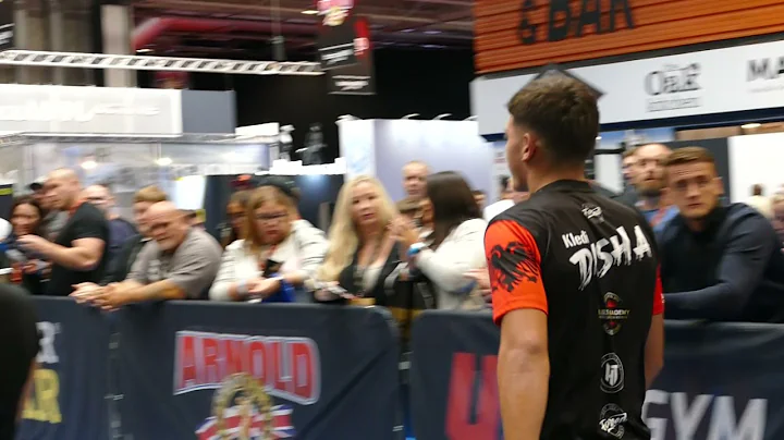 Patrick Pigott Vs Kledi Disha - Kledi Walkout