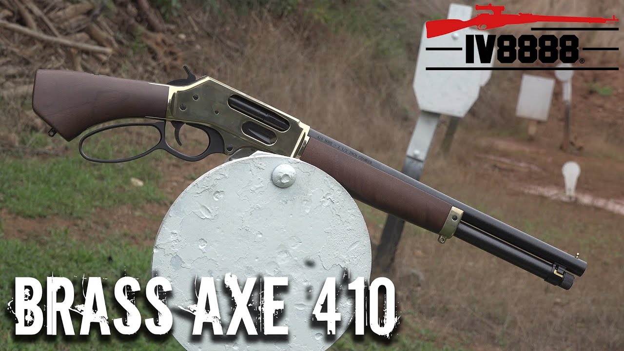 Henry Brass Axe 410 SIDE LOADER! YouTube