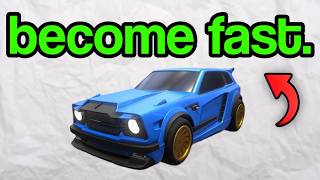 How To ACTUALLY Play Fast in Rocket League