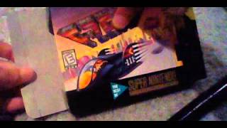 f-zero new unboxing for snes
