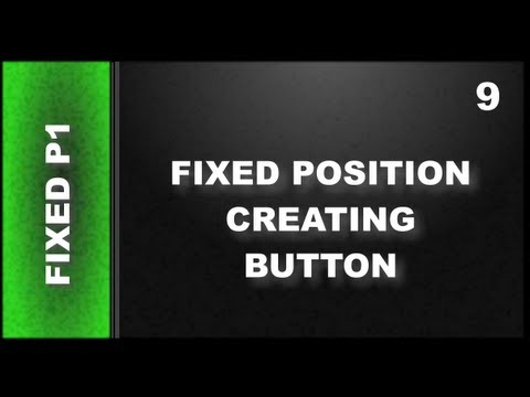 Web Design Tutorials for Xara Web Designer 9 Premium Lesson 122: Fixed Position Button Part 1