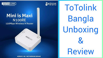 TOTOLINK N100RE 150Mbps Mini Wireless N Router Bangla Review
