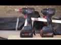 Bosch gdr 18v 200c and the gdx 18v 200c