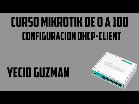 configuración dhcp-client interfaz WAN