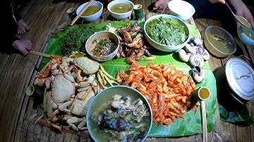 Dòng suối hoang vắng trong rừng sâu