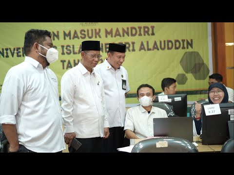 Suasana Pelaksanaan Ujian UMM UIN Alauddin 2022