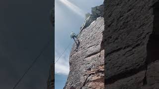 Rappelling first time